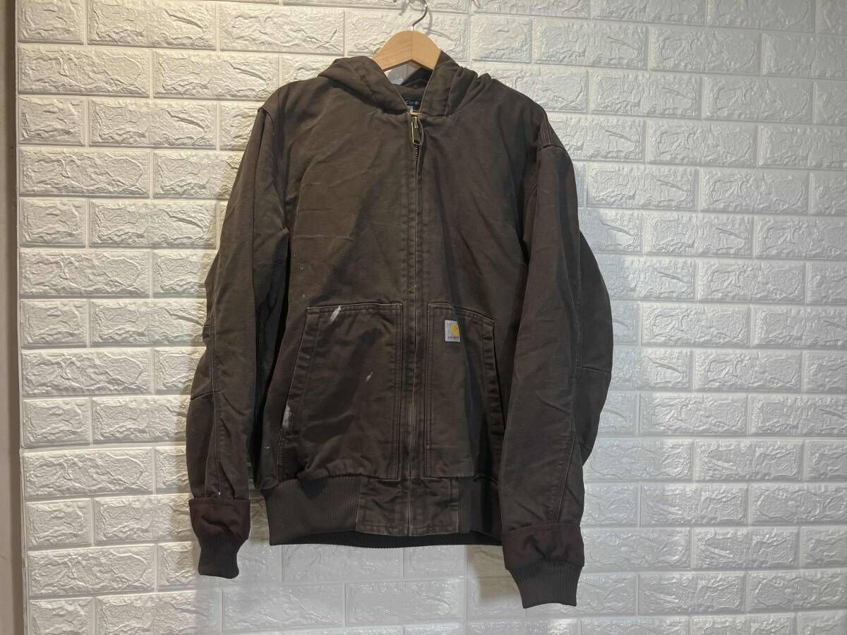 Carhartt カーハート ワークジャケット アクティブジャケット J130 ジャケット アウター ブルゾン サイズM カラーブラウン 13,490円