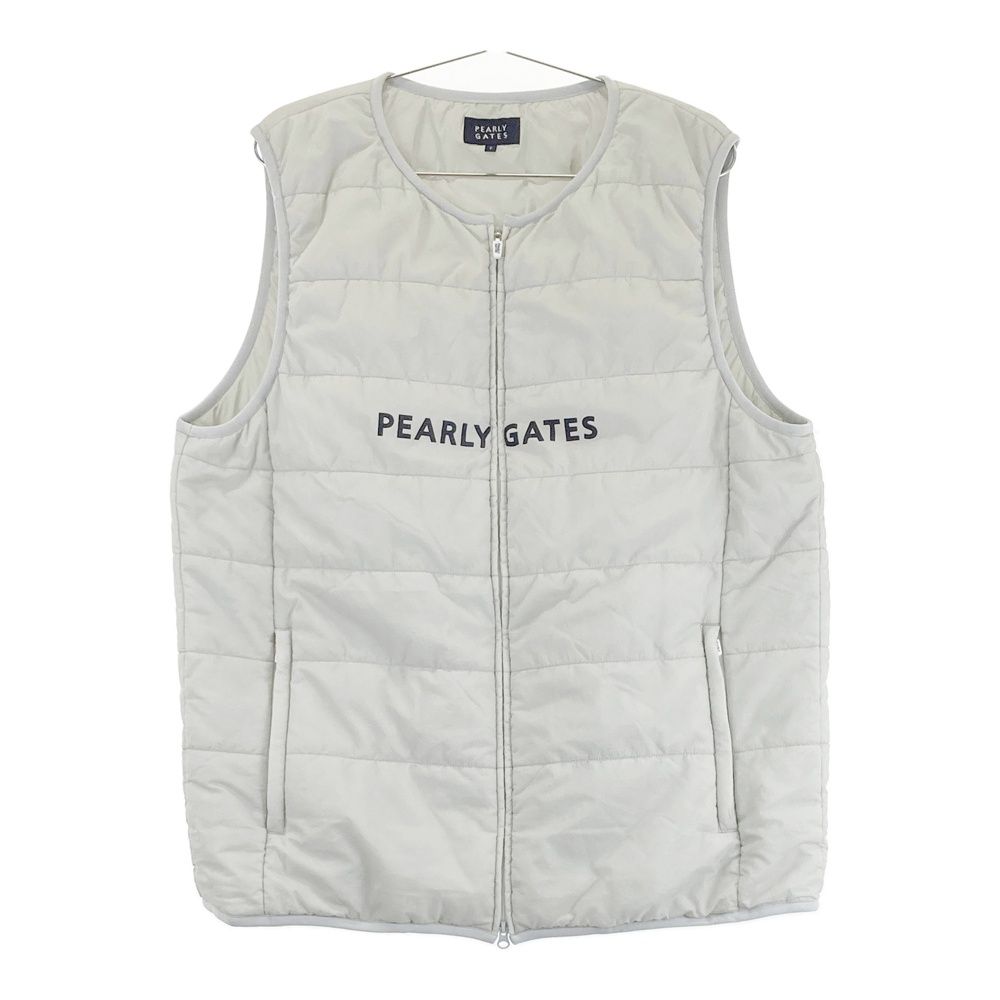 サイズ：7 PEARLY GATES パーリーゲイツ 2026年モデル 中綿ベスト グレー系 [240101722209] ゴルフウェア メンズ ストスト