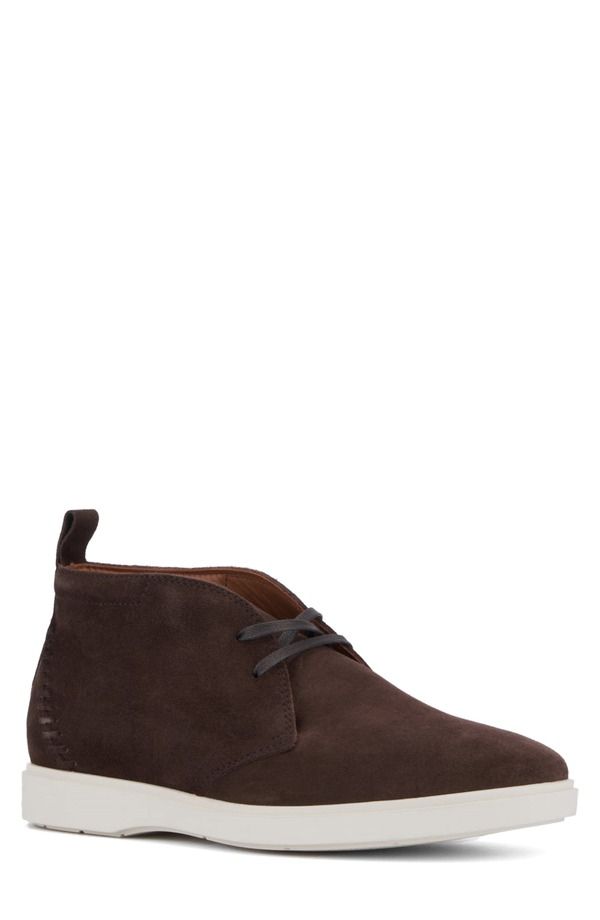 アクアタリア メンズ シューズ ブーツ・レインブーツ Aquatalia Florian Chukka Boot Dark Brown ブラウン