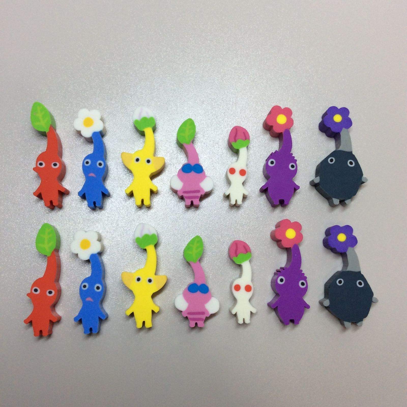 PIK612-0006【新品・未使用】ピクミン3 デラックス つめつめ消しゴム 7