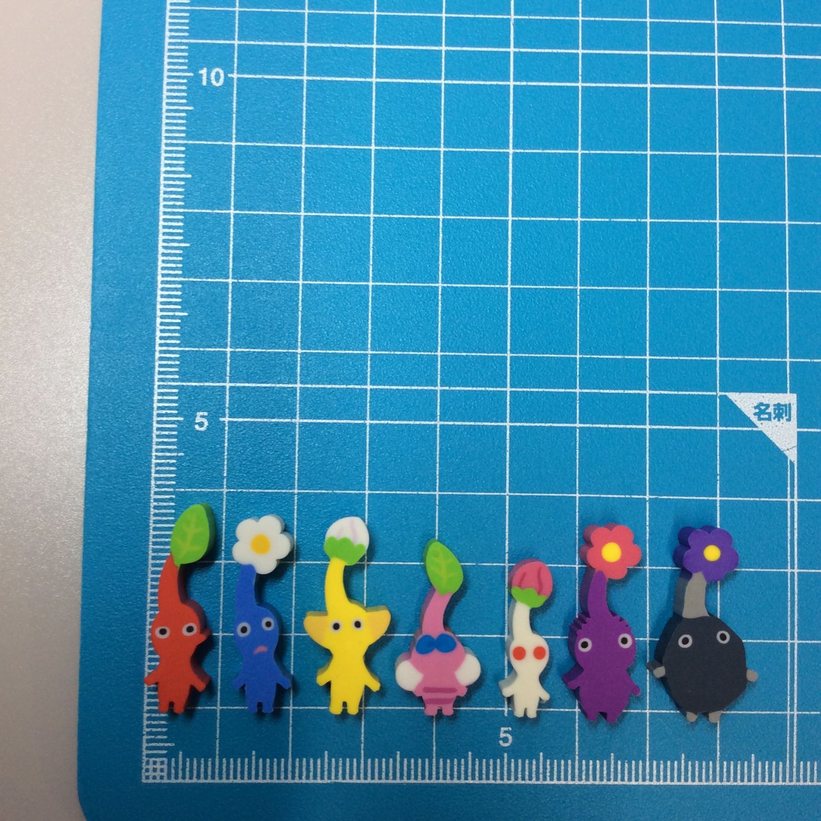 PIK612-0006【新品・未使用】ピクミン3 デラックス つめつめ消しゴム 7