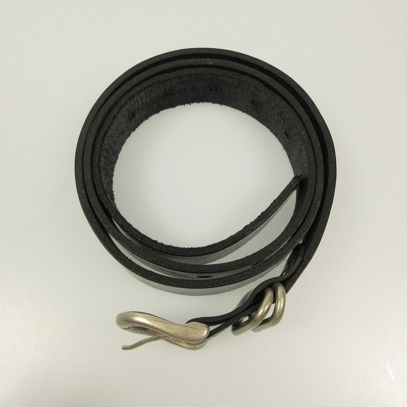 姫路東店】 中古 ○△□ ベルト Leather Belt ブラック 【134】 - メルカリ