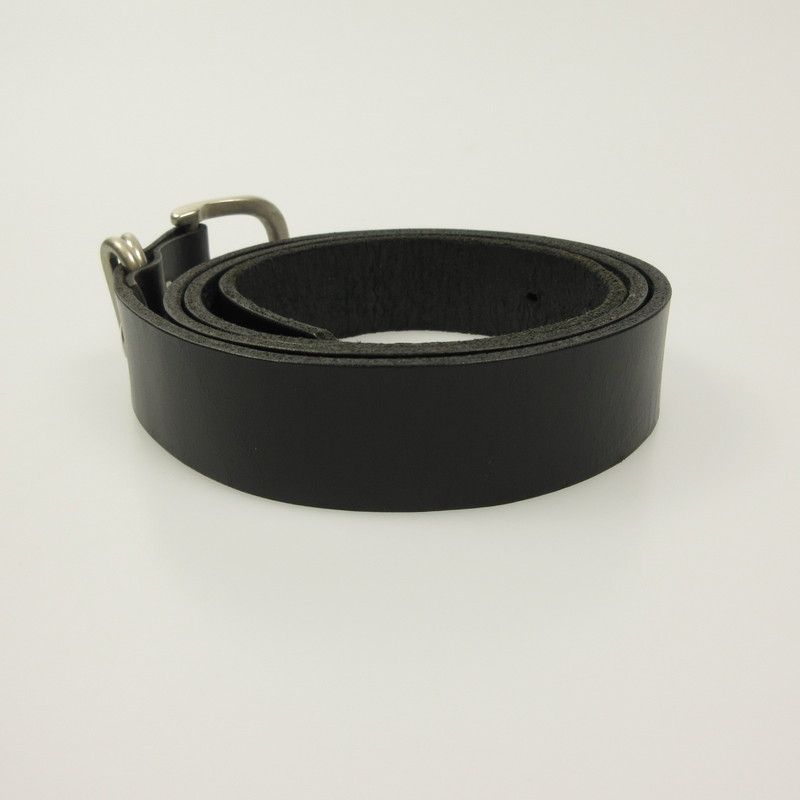 姫路東店】 ベルト Leather Belt ブラック 【134】-アウトレットSALE