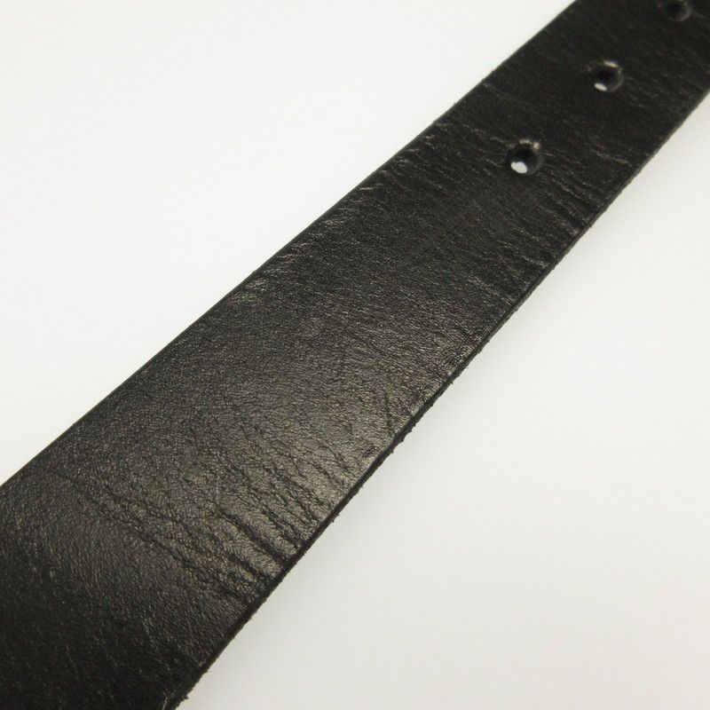 姫路東店】 中古 ○△□ ベルト Leather Belt ブラック 【134】 - メルカリ