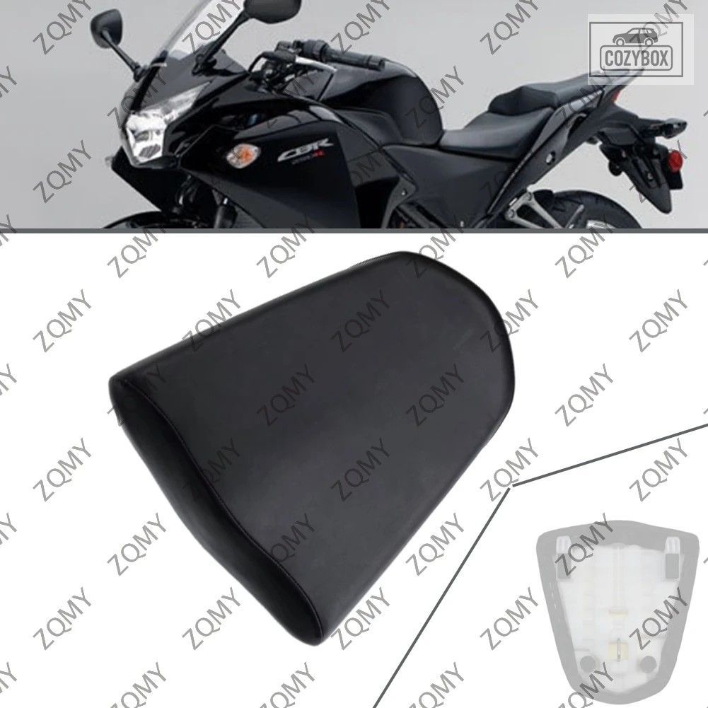 オートバイリア カバー ピリオンクッション ホンダ R CBR250R 2011 2012 2013 ブラ