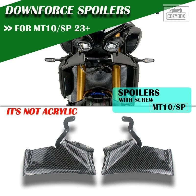 カーボン YAMAHA MT10 SP 2022 2023 2024 MT10 バイク スポーツ ダウンフォース フ
