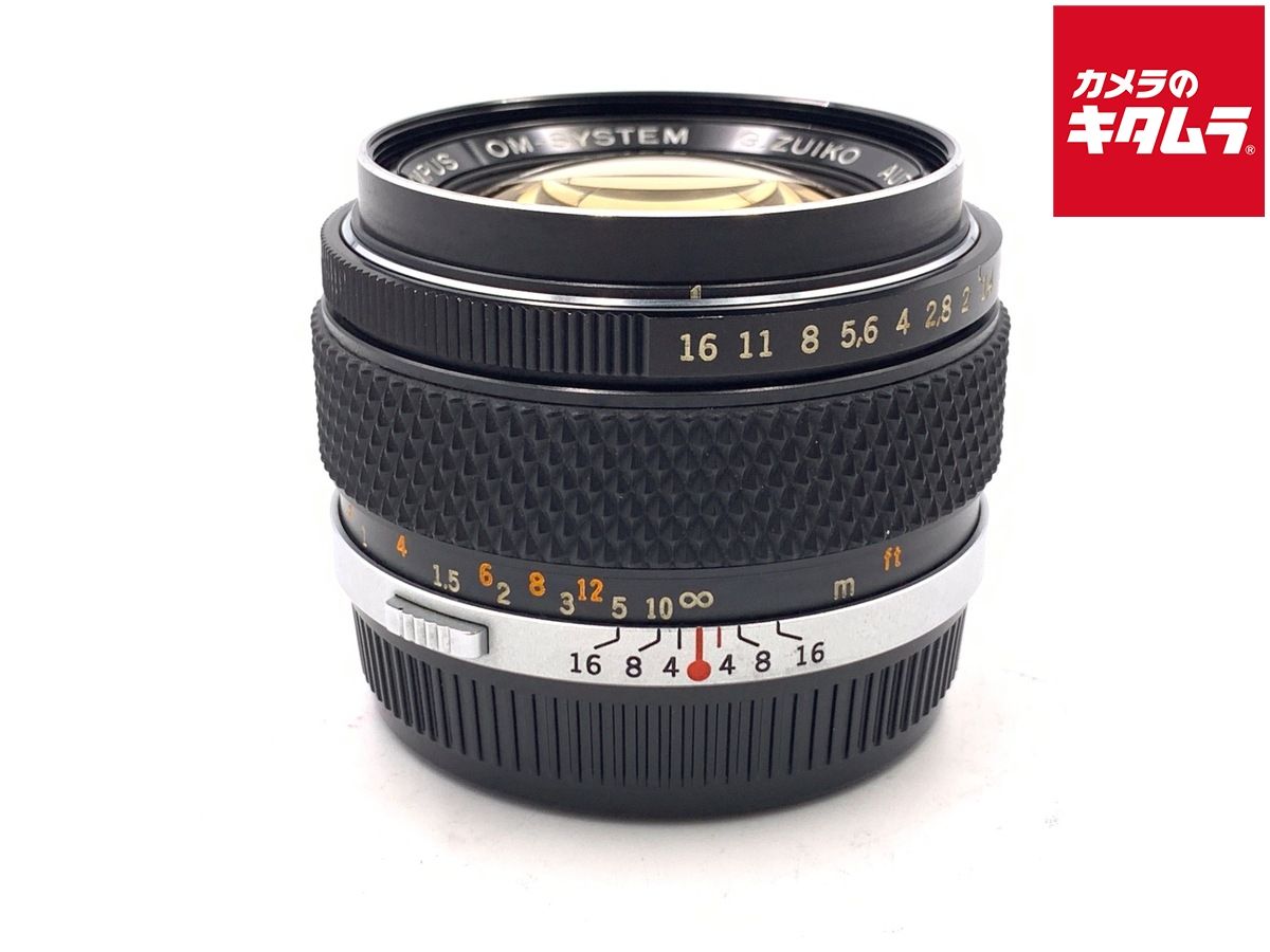 【中古】 【並品】 オリンパス G.ズイコー オート-S 50mm F1.4