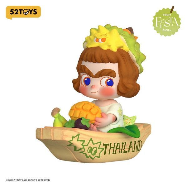 【予約】【新品】52TOYS Cicilu フルーツフェスタ ビッグフィギュア【正規品】