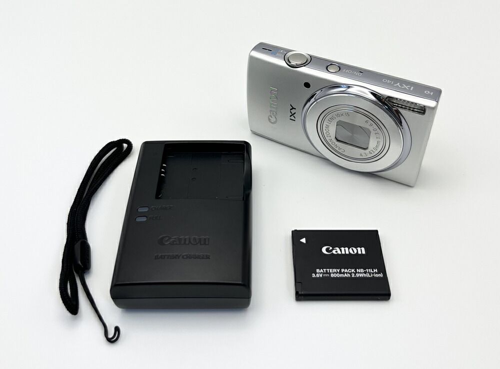 キヤノン Canon コンパクトデジタルカメラ IXY140 SL [シルバー]【中古】【非常に良い】【20337200837】