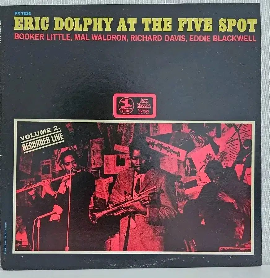 エリック(ERIC・ヨンジェ) ドルフィー で もっと FIVE スポット LP アルバム
