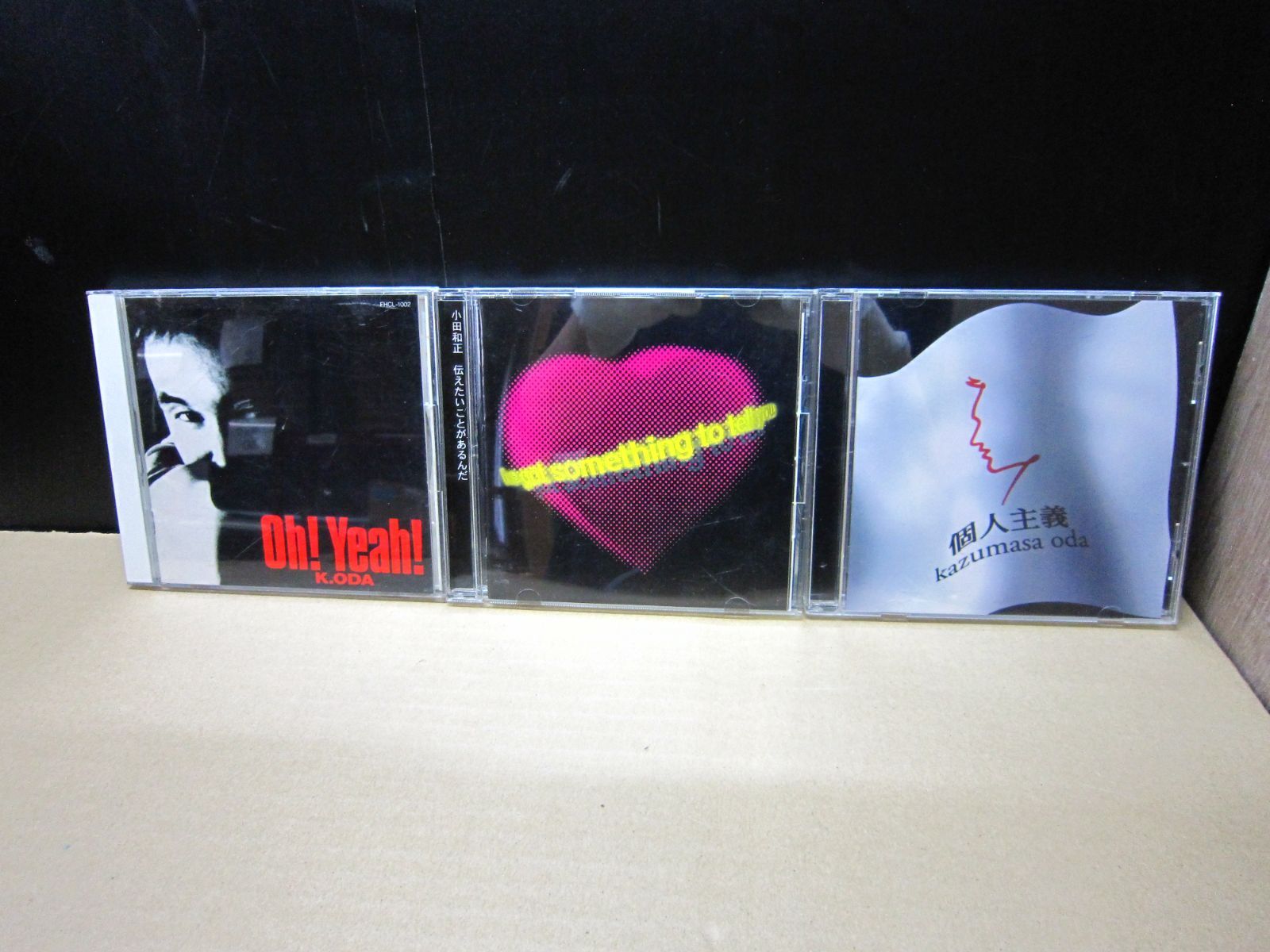 CD】《3点セット》小田和正 まとめセット『Oh!Yeah! / 伝えたいことが