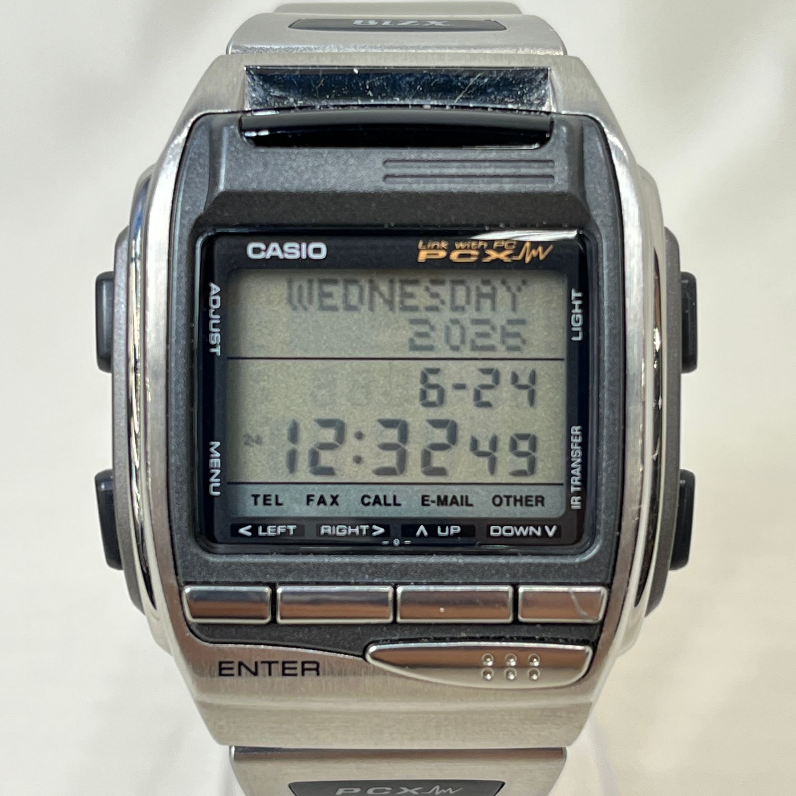 CASIO DATA BANK PCXHBX-100 腕時計 - メルカリ