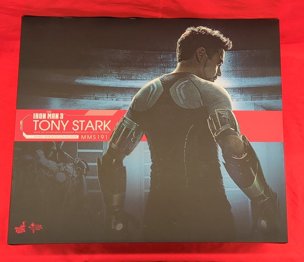 HOTTOYS MOVIE MASTERPIECE TONY STARK (開発作業) MMS191