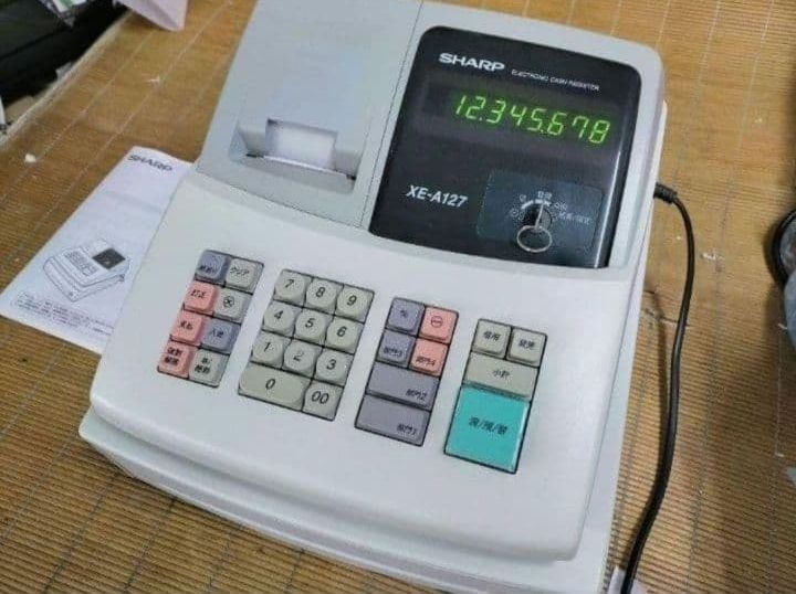 シャープレジスター XE-A127 簡単便利特殊 送料込 357159 - メルカリ
