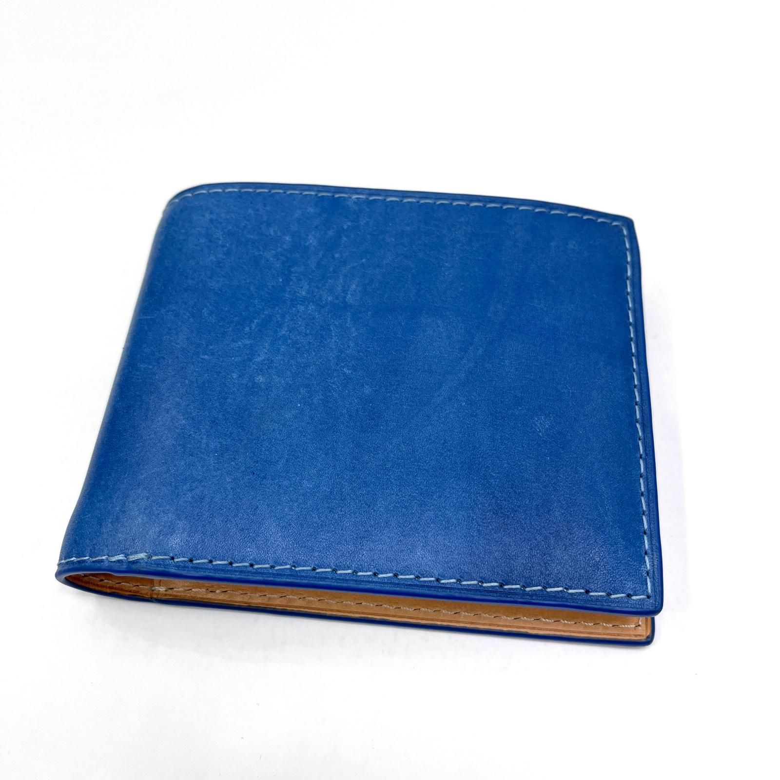 【加古川店】 中古 BAGGYPORT | バギーポート 二つ折り財布 KOI ZYS098 ブルー 【124】