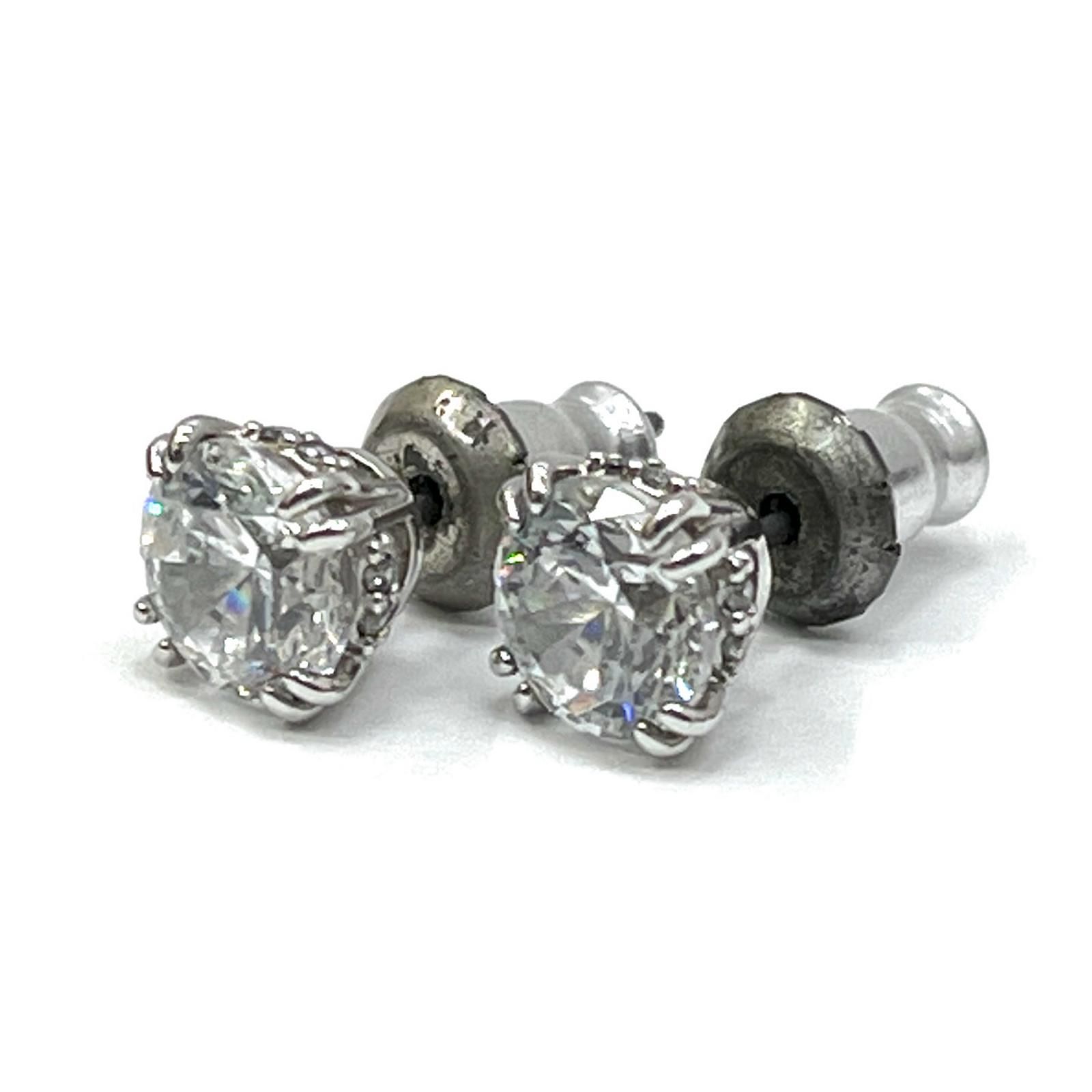 加古川店】 中古 SWAROVSKI | スワロフスキー ピアス シルバー 【136
