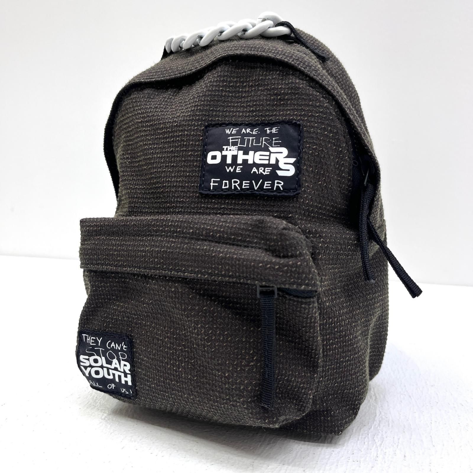 【加古川店】 中古 EASTPAK | イーストパック リュック・デイパック raf simons QC-055825 ブラック 【121】