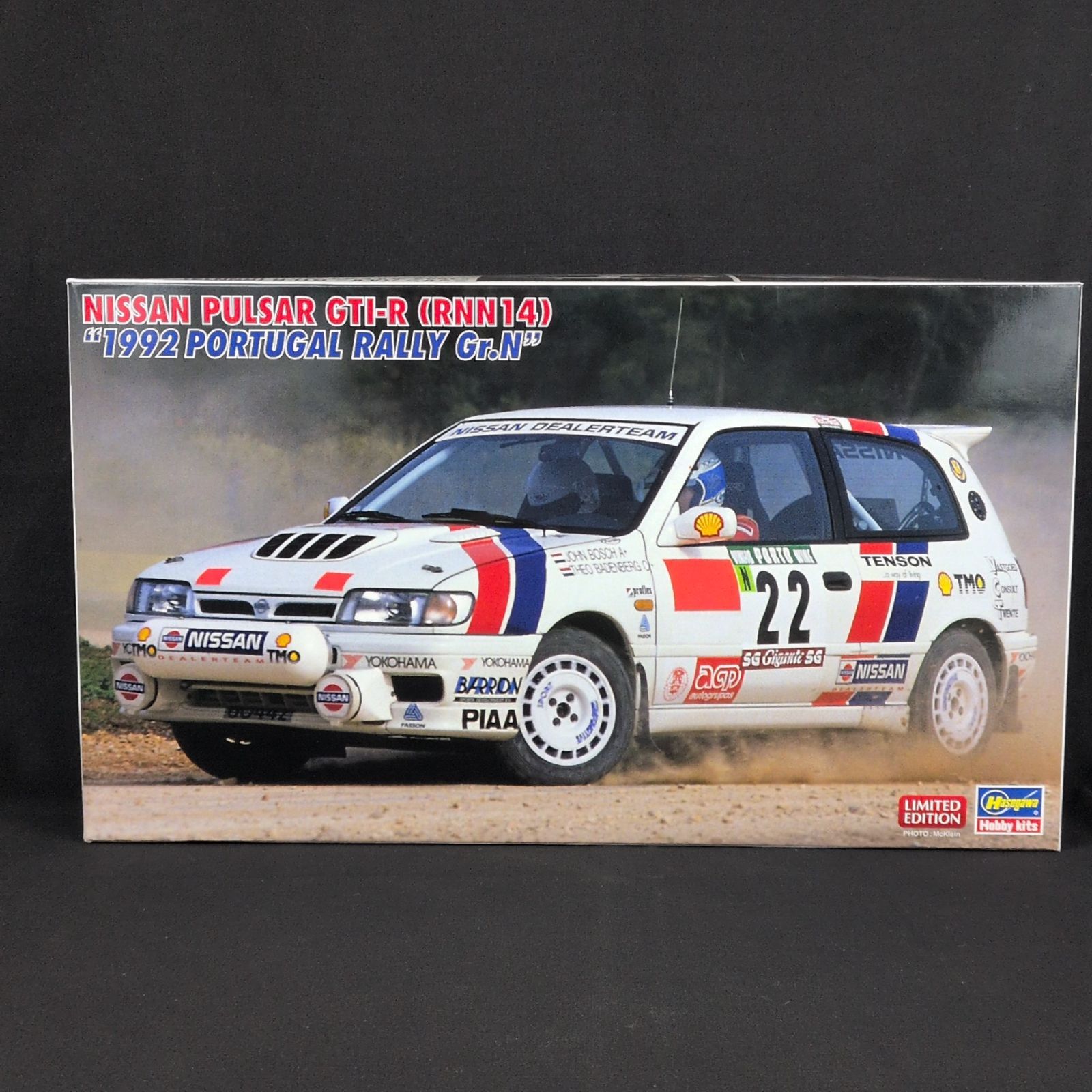 【限定品・残僅少】 ハセガワ 20759 1/24 ニッサン パルサー GTI-R （RNN14） “1992 ポルトガル ラリー Gr.N” LIMITED EDITION
