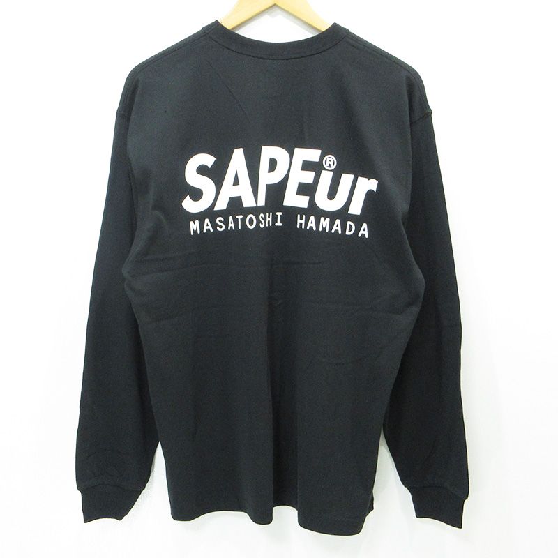 三重本店】 中古 SAPEur | サプール HAMADA MUSIC CAMP長袖Tシャツ