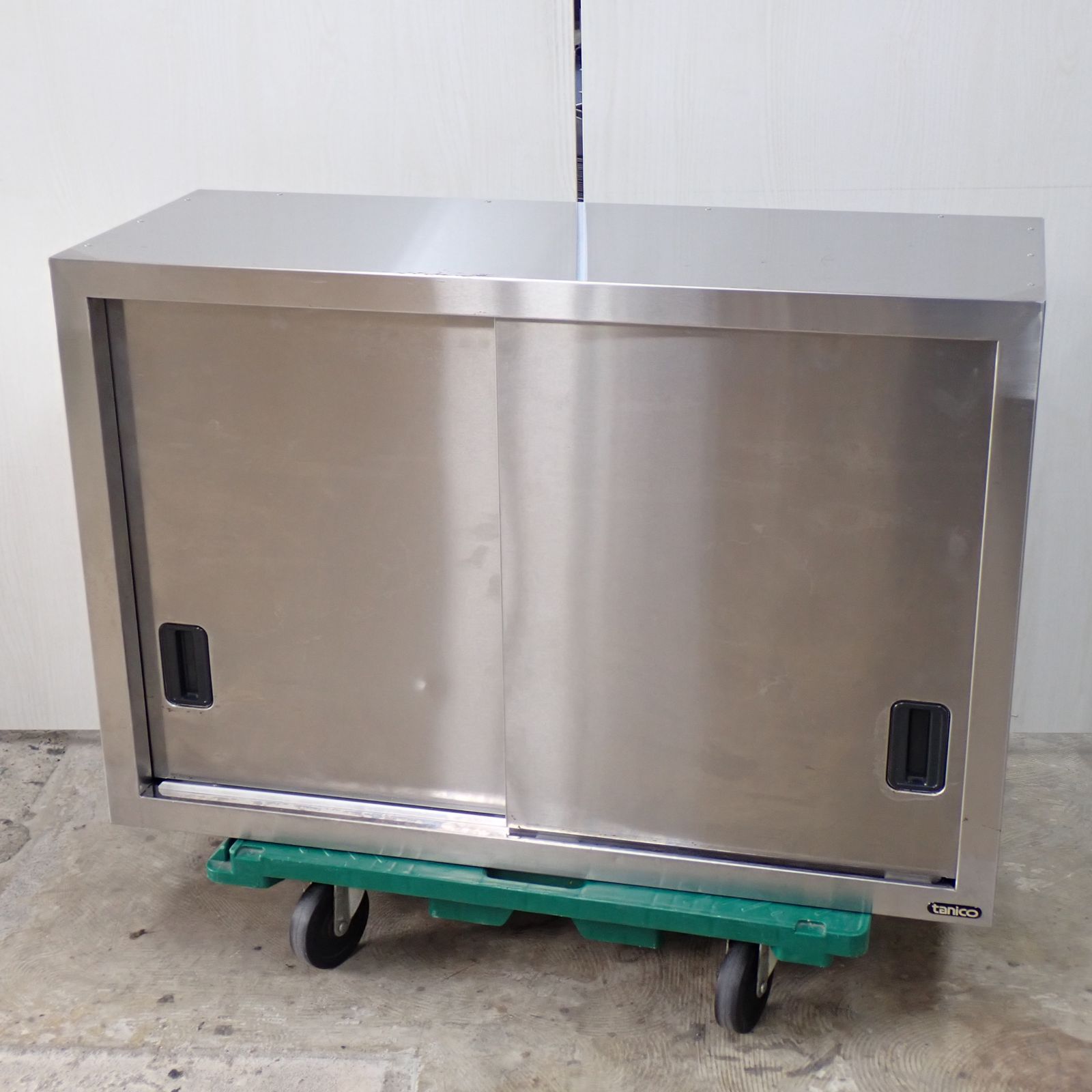 タニコー 吊戸棚 ステンレス TX-HCB-90 W900×D350×H600mm 自在中棚一段付 業務用 厨房