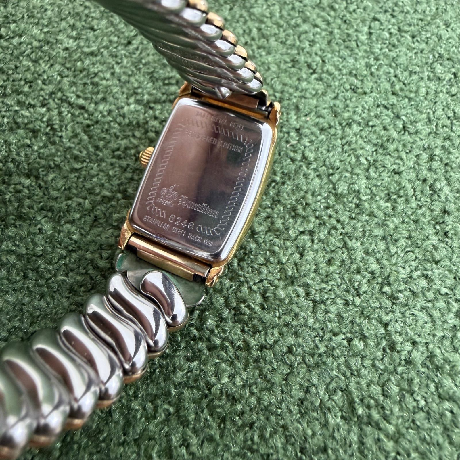 稼働品★ハミルトン ベントン クォーツ【6246】スモセコ レディース腕時計 Hamilton ハミルトン Benton ベントン 6246レディース クォーツ 腕時計