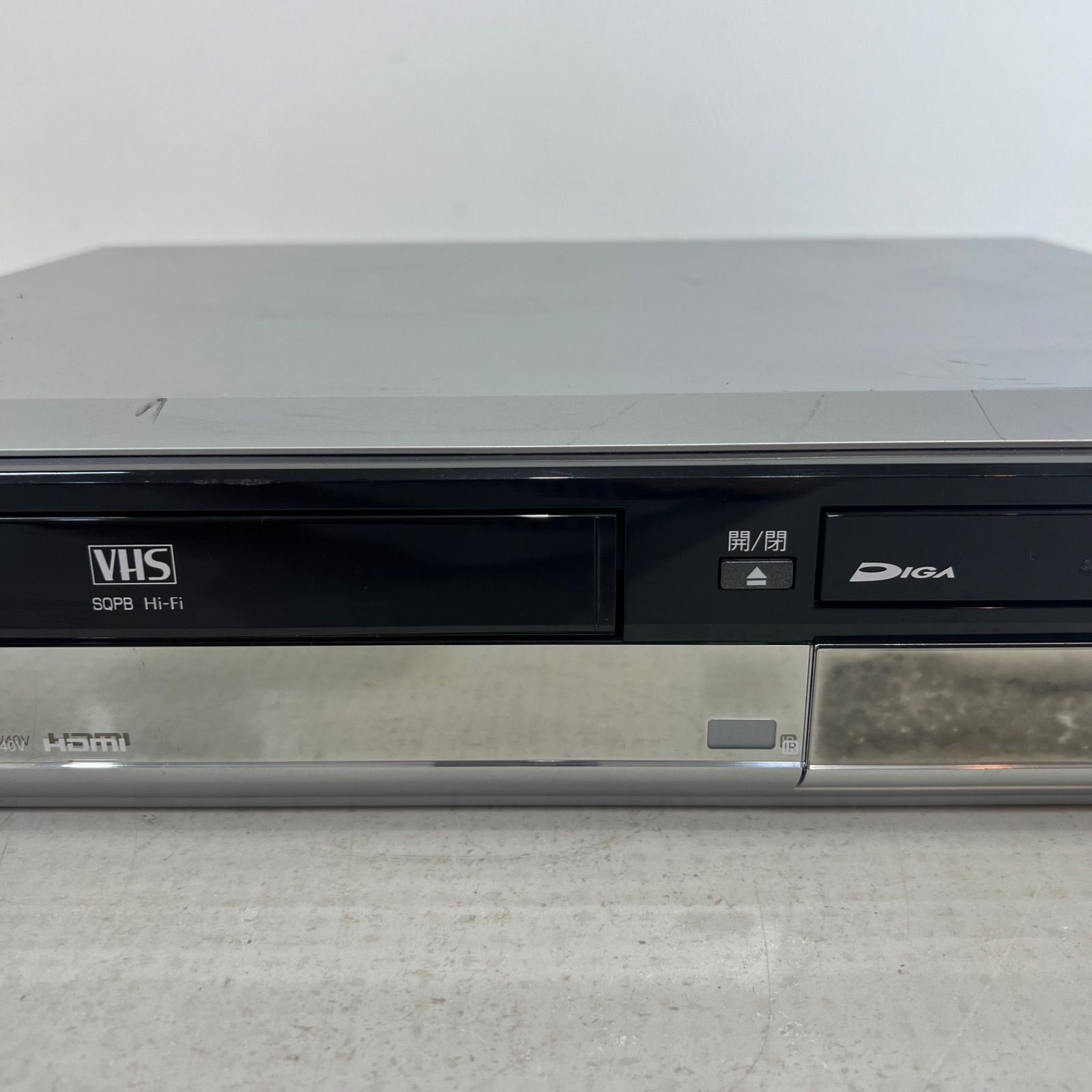 DVD動作確認済】Panasonic DVD/VHSレコーダー DIGA DMR-XW40V