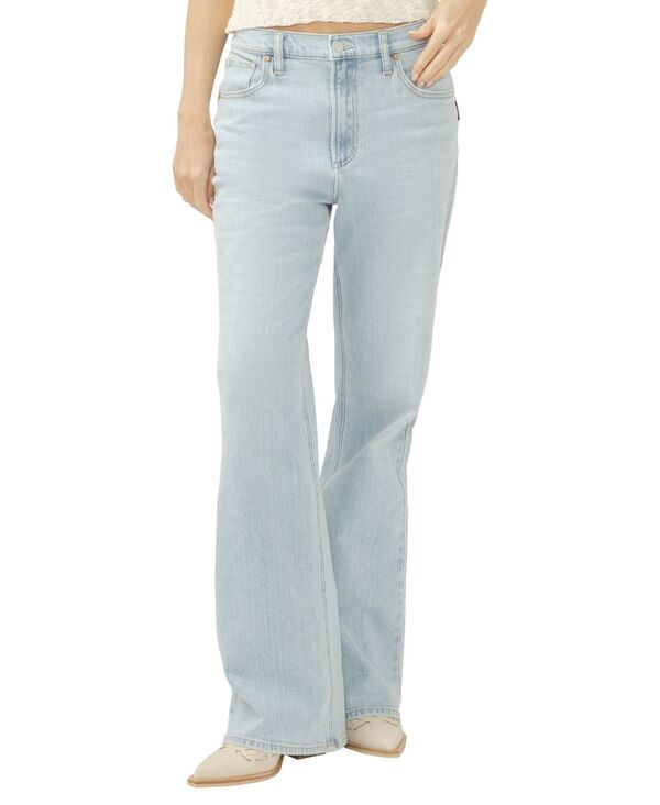 シルバー ジーンズ レディース シューズ ブーツ・レインブーツカット Silver Jeans Co Womens 90s MidRise Baggy Bootcut Jeans Grove