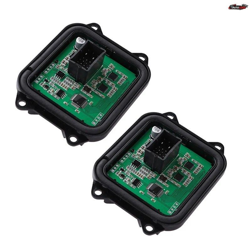 BMW E90 E92 E93 E70 X5 E71 X6 E72 X6 E89 Z4 2007-2012用コンパクト2個入りカーアダプティブヘッドライトAFSコントロールモジュール63117