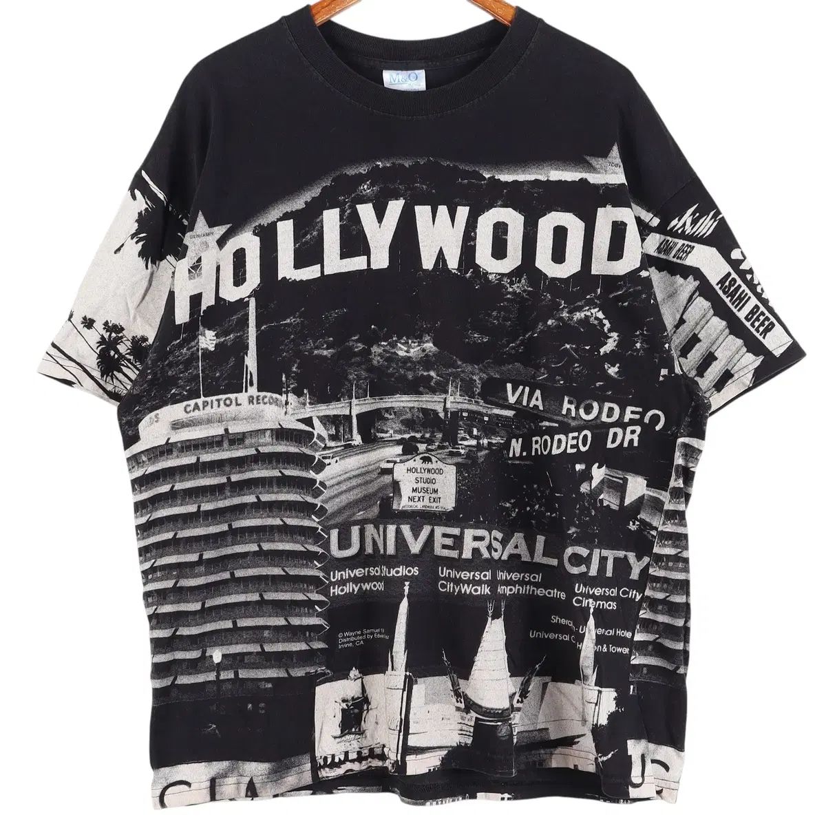 VINTAGE 90s ハリウッド 半袖 Tシャツ XL / k5437