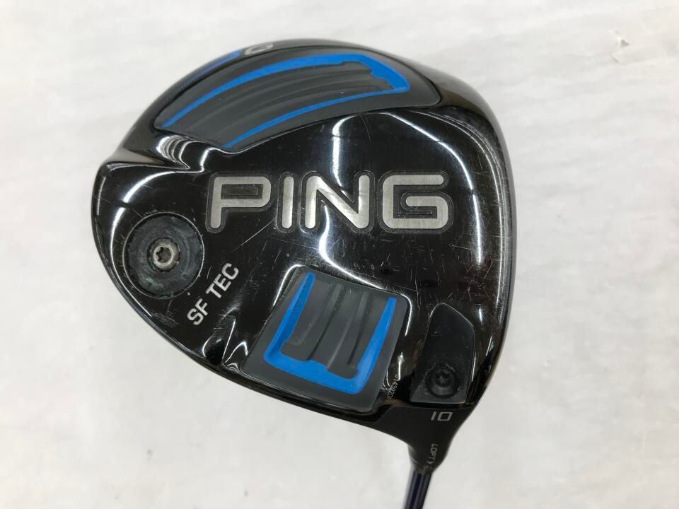 ピン　G SF TEC　10度　ALTA J50　Sフレックス　ドライバー　中古　ゴルフドゥ！荒川沖店【最短即日発送】
