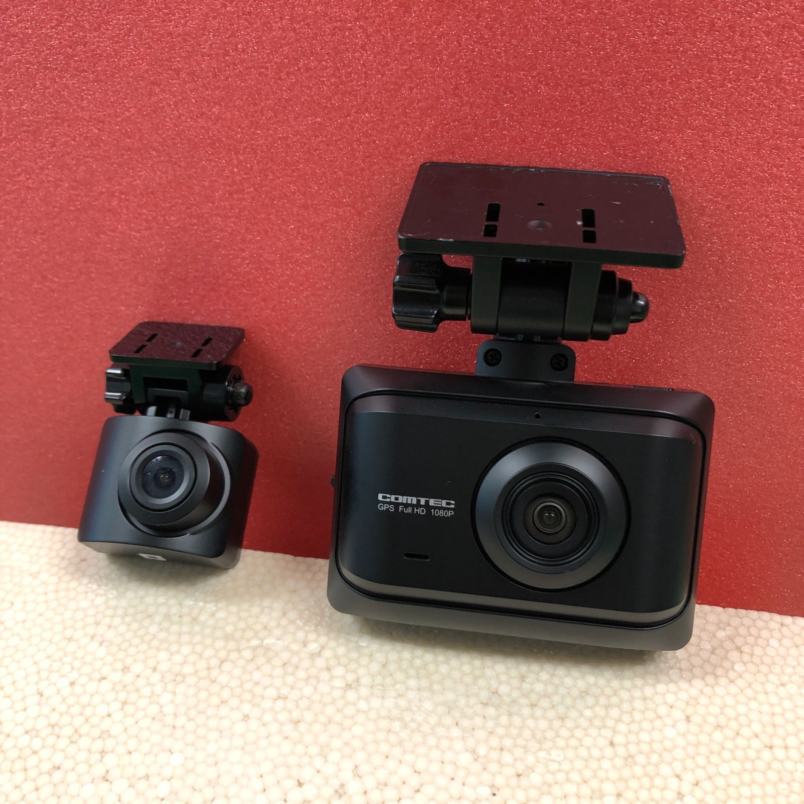 コムテック ドライブレコーダー ZDR-016 前後 2カメラ ドラレコ フルHD