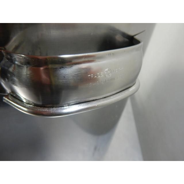2クローバー 18-8 ステンレス 寸胴鍋 ふた付 両手 30cm φ30深30cm 21L