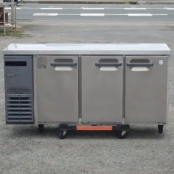 (代引不可)2021年製 フクシマガリレイ 冷凍冷蔵 コールドテーブル LCU-151PE-E W150D45H80cm 冷蔵146L 冷凍68L 75kg