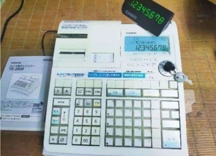 カシオレジスター　TE-2800　フル設定無料25部門　280411 カシオレジスター TE-2800 フル設定無料25部門 280411 - メルカリ
