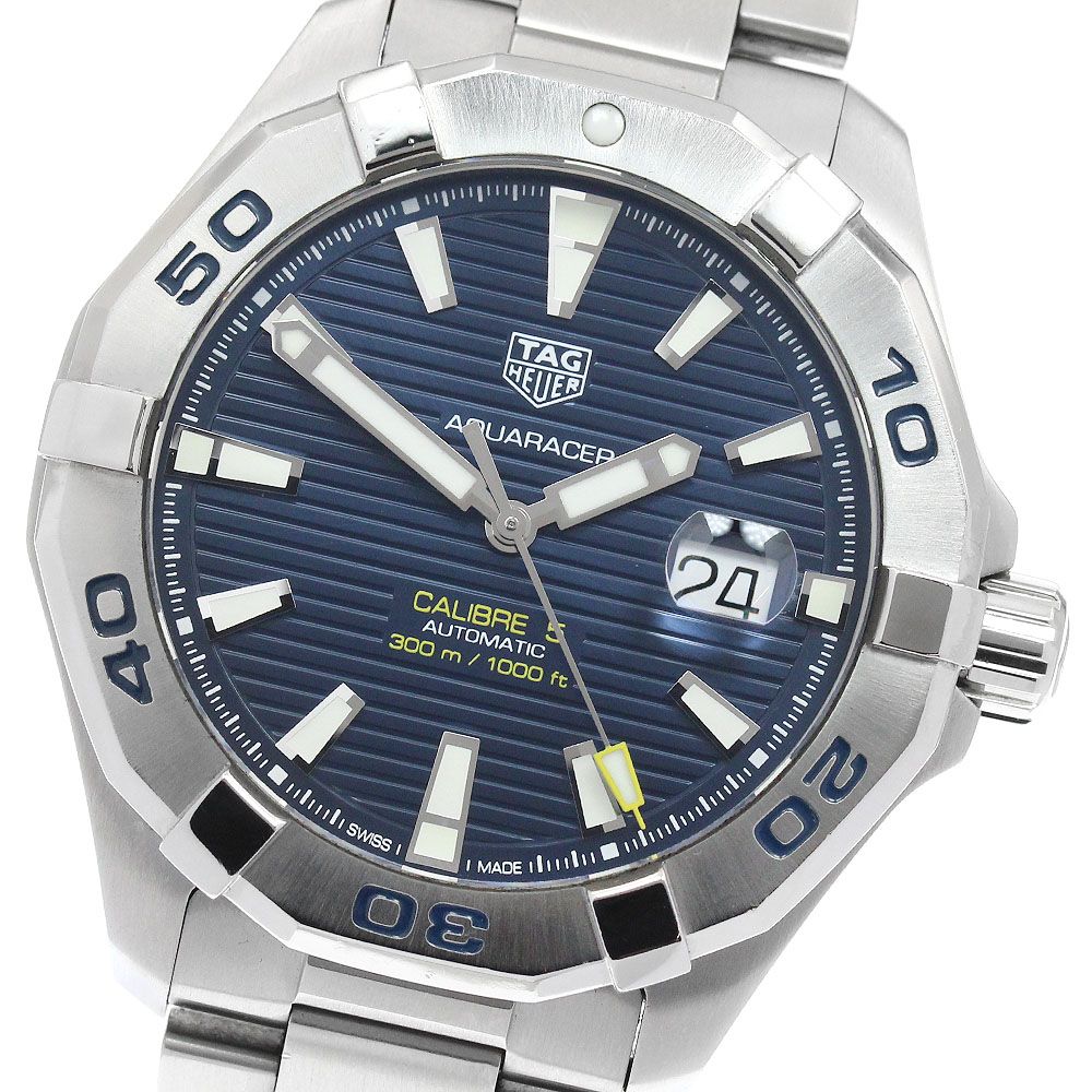 タグホイヤー TAG HEUER WAY2012 アクアレーサー キャリバー5 自動巻き メンズ _965118