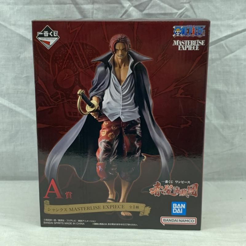 ワンピース シャンクス A賞 MASTERLISE EXPICE 中古】未開)A賞 シャンクス MASTERLISE EXPIECE ｢一番くじ ワンピース