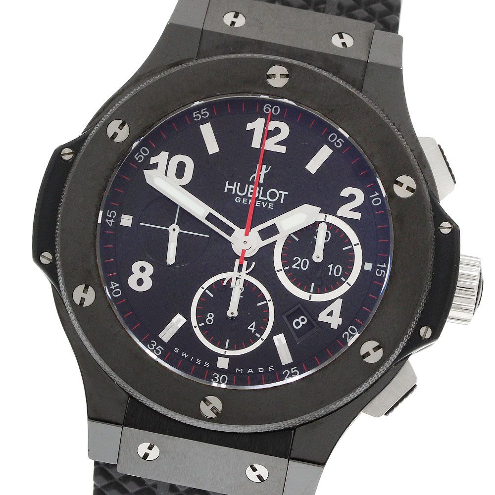 ウブロ HUBLOT 301.CX.130.RX ビッグバン ブラックマジック クロノグラフ 自動巻き メンズ 良品 保証書付き_961080