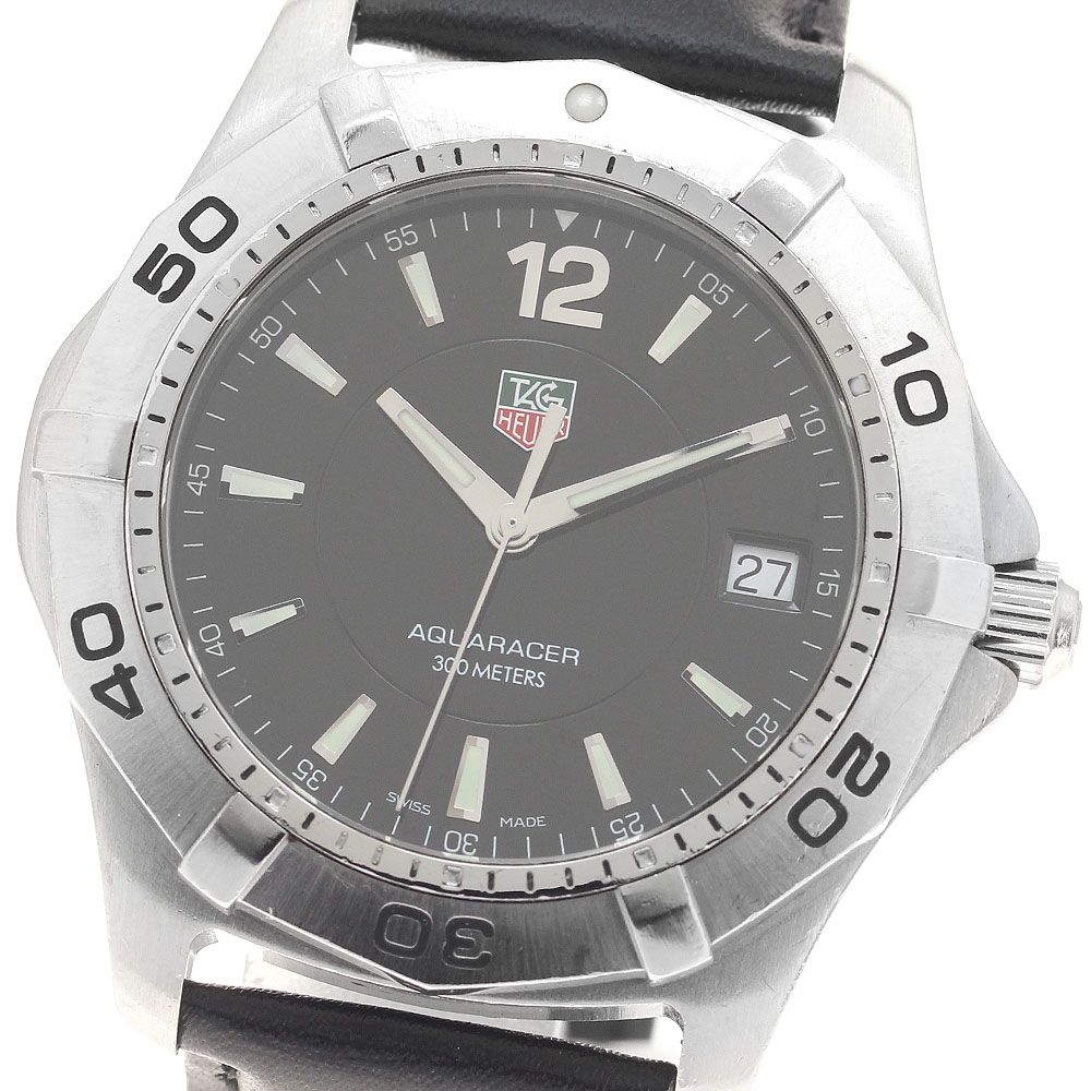 タグホイヤー TAG HEUER WAF1110 アクアレーサー デイト クォーツ メンズ _961682
