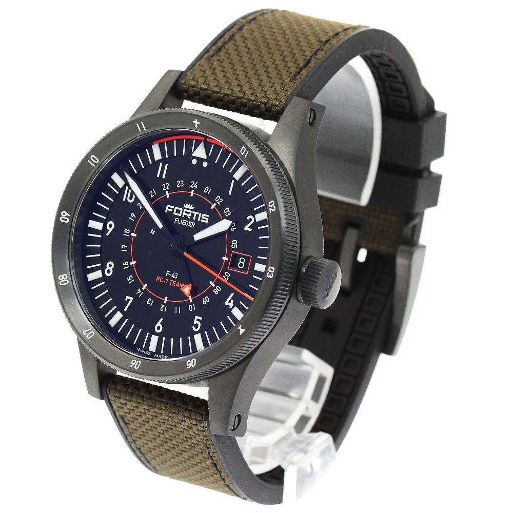 フォルティス FORTIS F426.0004 フリーガー F-43 トリプルGMT PC-7