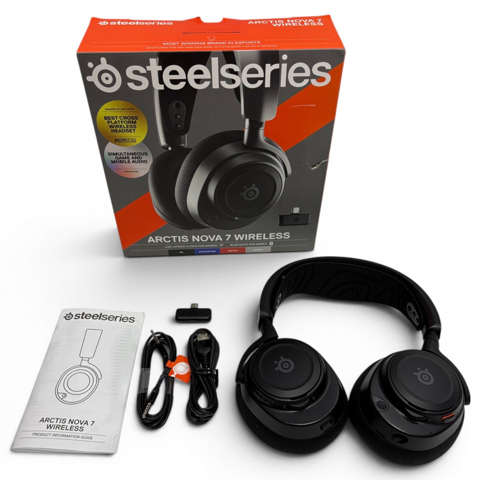 ○スティールシリーズ SteelSeries ゲーミングヘッドセット Arctis