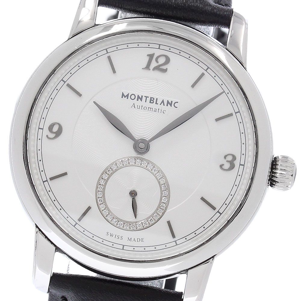 モンブラン MONTBLANC 118510 スター レガシー ダイヤ カボションシェル 自動巻き メンズ _963285
