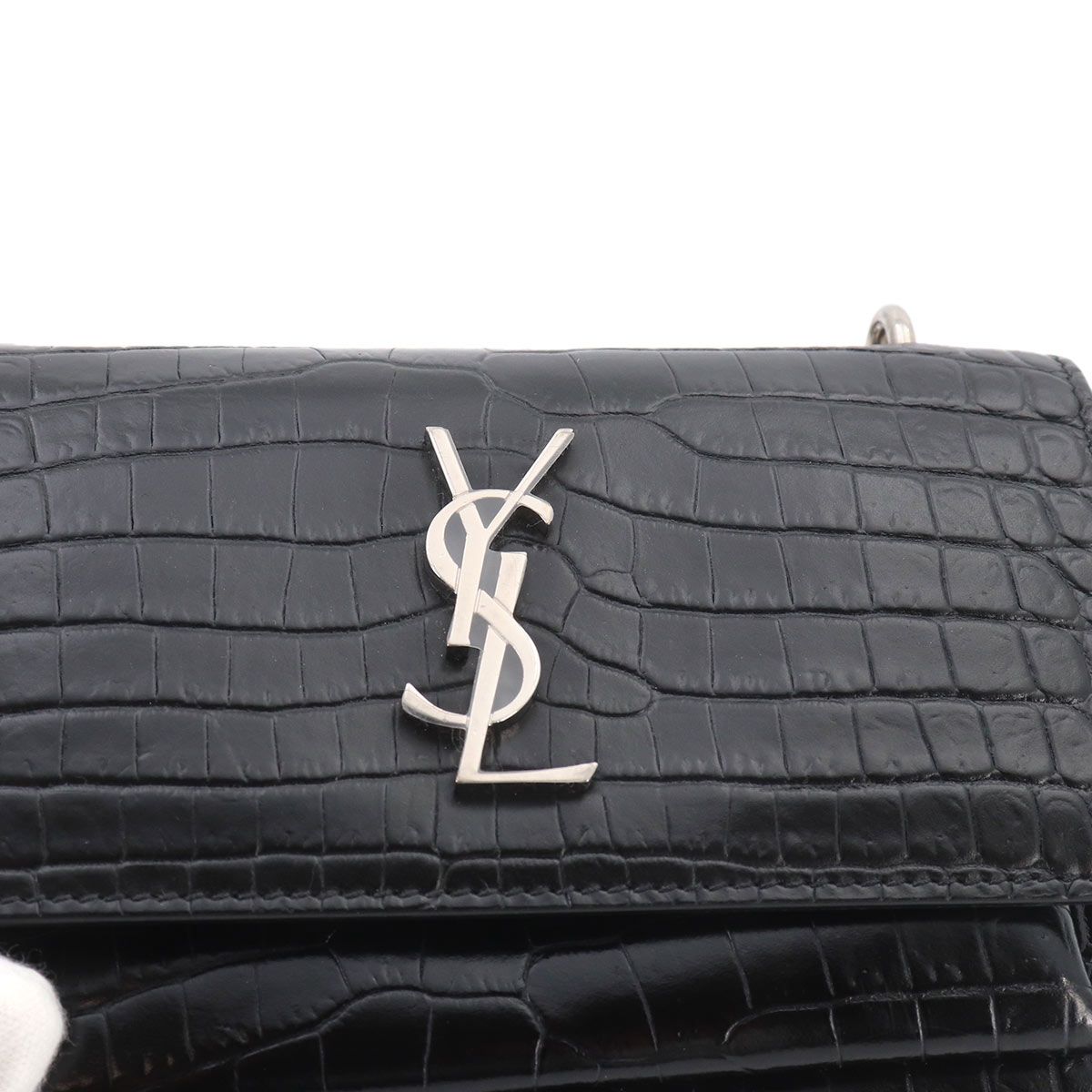 新品同様 サンローラン SAINT LAURENT サンセット ミニ チェーン 