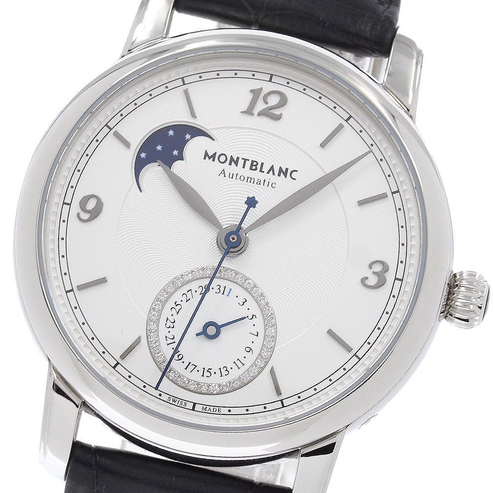モンブラン MONTBLANC 119959 スター レガシー ダイヤ カボションシェル 自動巻き メンズ 良品 内箱付き_965733