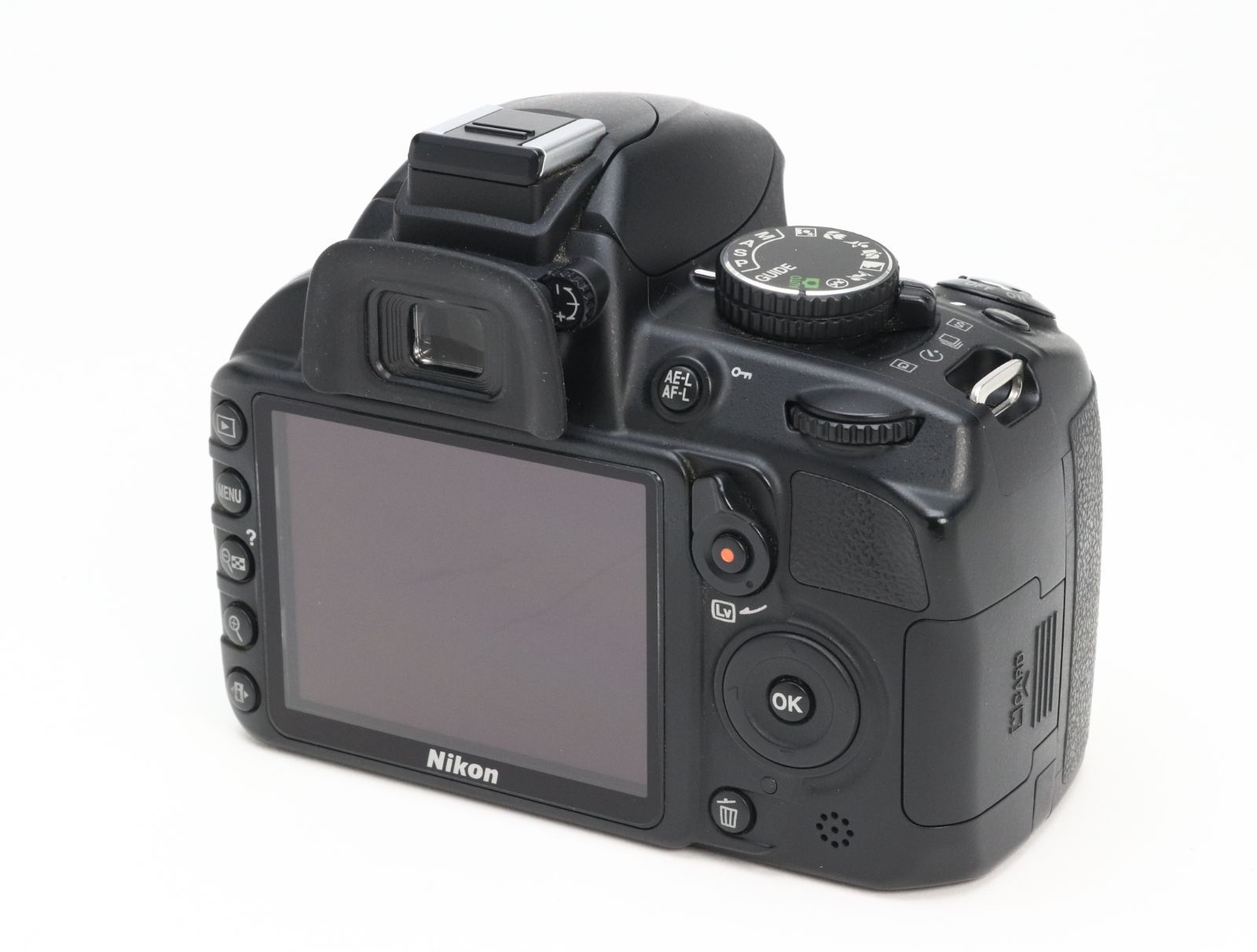 B+ (並品) Nikon ニコン D3100 AF-S DX NIKKOR 18-55mm レンズキット ブラック シャッター回数9,841 初期不良返品対応 55-81