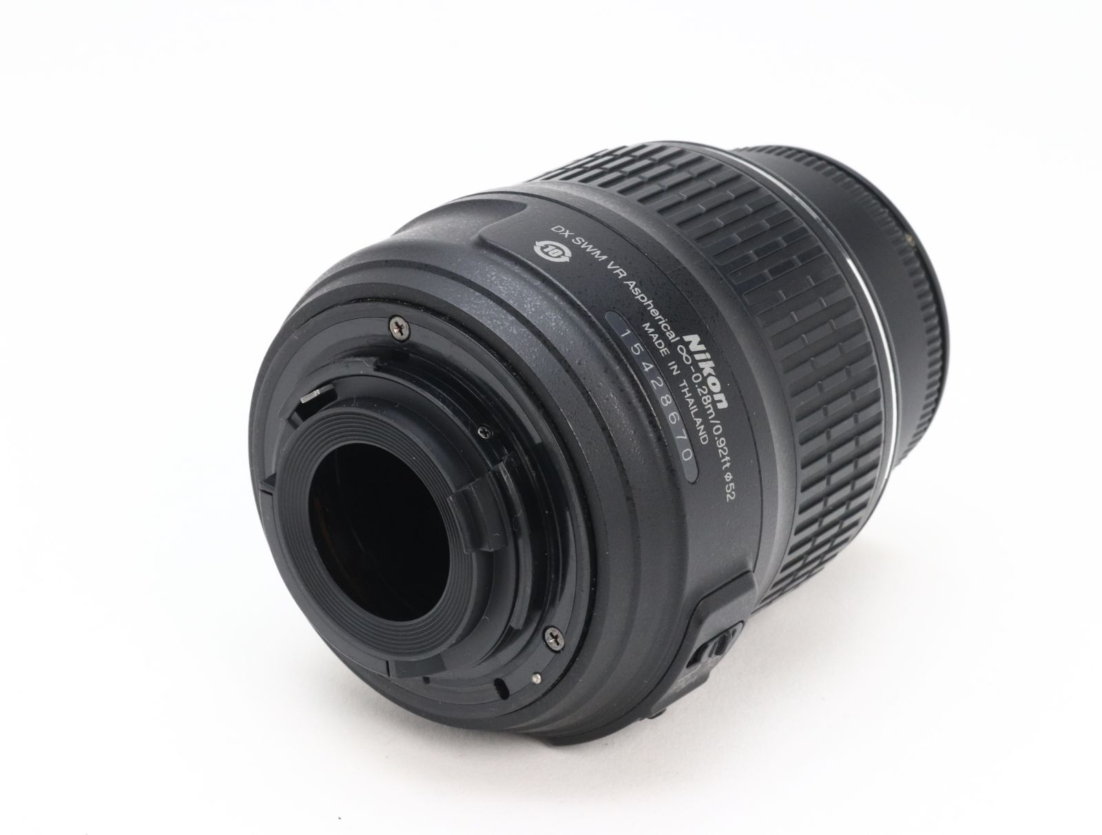 B+ (並品) Nikon ニコン D3100 AF-S DX NIKKOR 18-55mm レンズキット ブラック シャッター回数9,841 初期不良返品対応 55-81