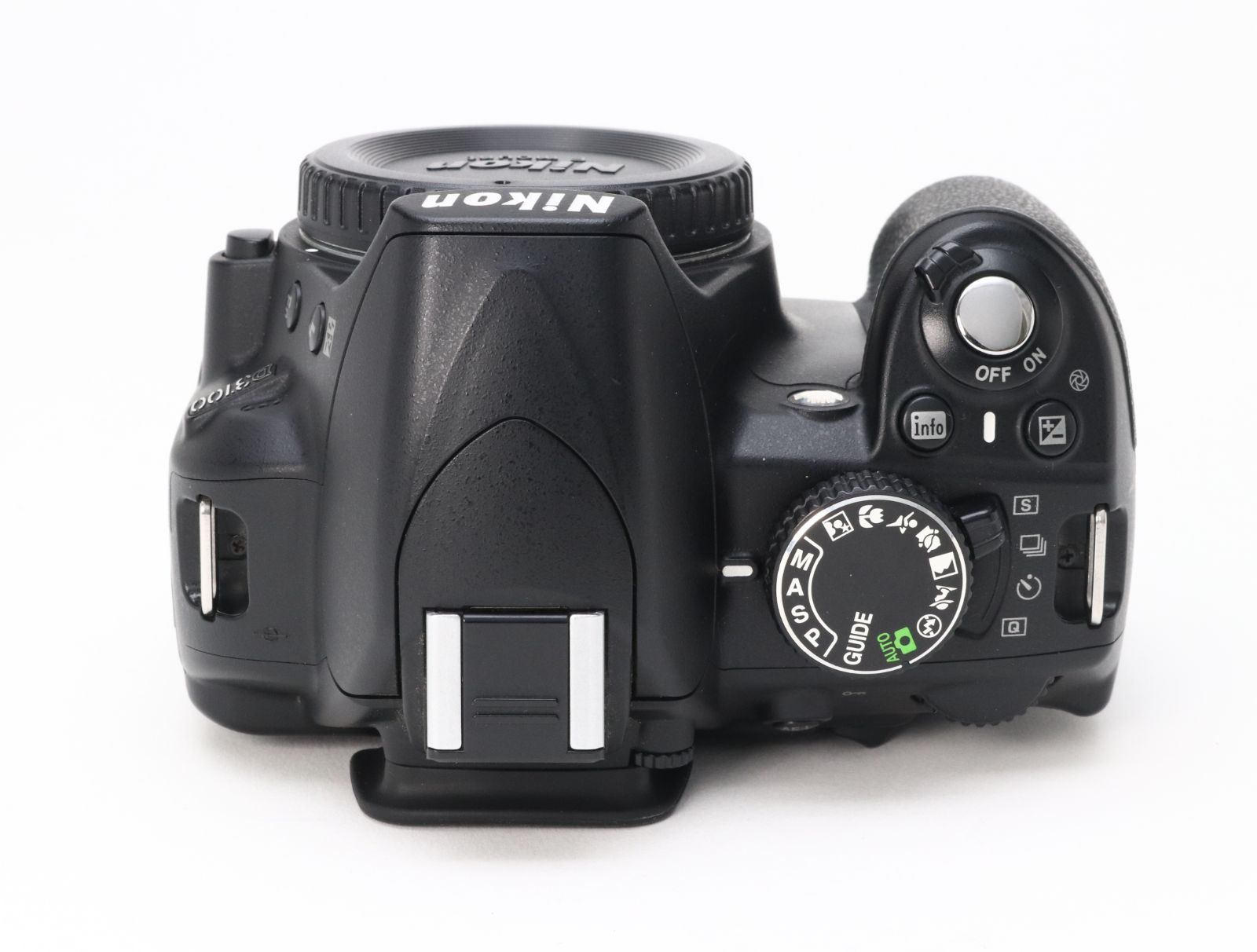 B+ (並品) Nikon ニコン D3100 AF-S DX NIKKOR 18-55mm レンズキット ブラック シャッター回数9,841 初期不良返品対応 55-81