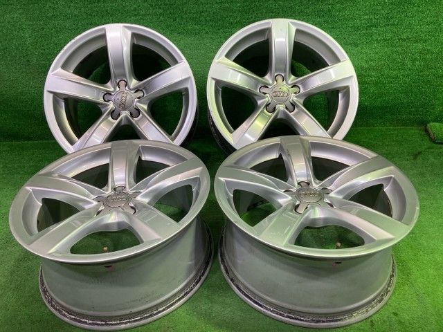 アウディ AUDI 純正 アウディ A5 8TCDNF ホイール アルミ シルバー 18インチ 8.5J 5穴 4本 112 +29