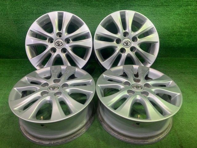 トヨタ TOYOTA 純正 ノア ZRR75W ホイール アルミ シルバー 16インチ 6J 5穴 4本 114.3 +50 42611-28790