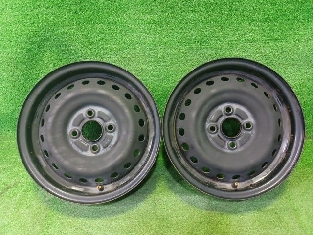 ホンダ HONDA 純正 N-BOX JF2 2本 ホイール スチール クロ 14インチ
