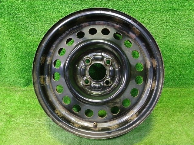 日産 NISSAN 純正 キューブ 1本 ホイール スチール クロ 15インチ 5.5J
